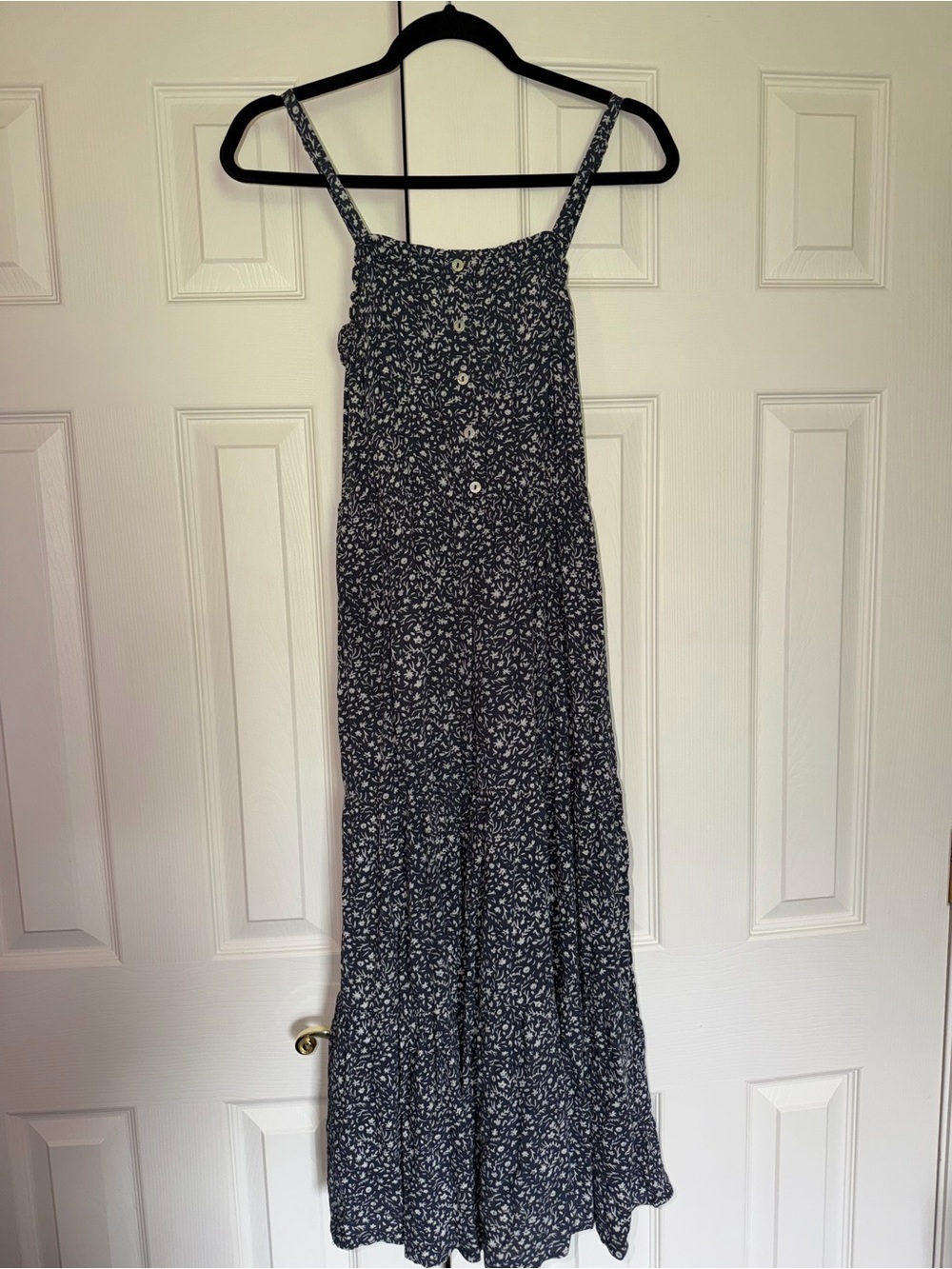 Universal Thread Ditsy Floral Smocked Midi Sundress.
